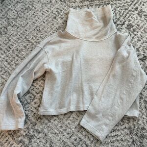 Lululemon Waffle Mock Crew Neck